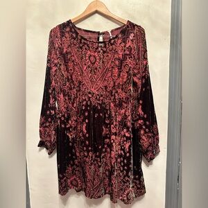 Free People Mirror Mirror Mini Dress